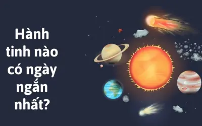 Hành tinh nào có ngày ngắn nhất trong Hệ Mặt Trời?