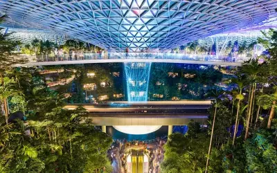 Jewel Changi Airport – Biểu tượng kiến trúc của Singapore