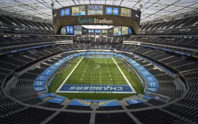 Sân vận động SoFi Stadium biểu tượng kiến trúc hiện đại Mỹ