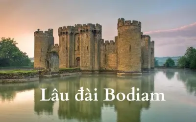 Lâu đài Bodiam – di sản trung cổ giữa lòng nước Anh