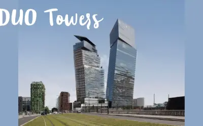 DUO Towers – Biểu tượng kiến trúc hiện đại của Singapore