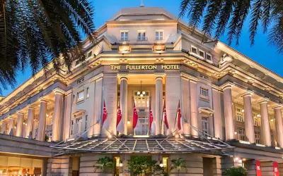 The Fullerton Hotel Singapore khách sạn sang trọng đẳng cấp