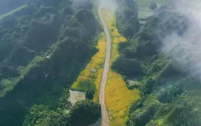 Khám phá mùa đông sương mù Tam Cốc huyền ảo tuyệt đẹp