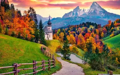 Chiêm ngưỡng mùa thu lá đỏ Black Forest Đức đẹp mê say
