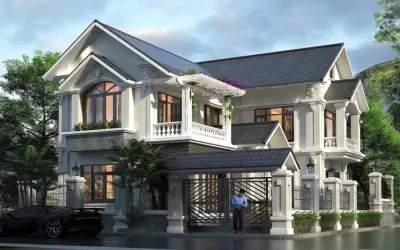 Xem ngay ảnh Nhà biệt thự Quy Nhơn với kiến trúc hiện đại