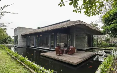 Bộ sưu tập ảnh Nhà lá Kiên Giang đẹp mộc mạc gần gũi
