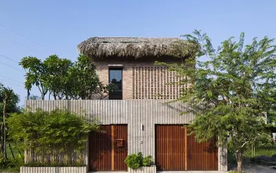 Chiêm ngưỡng ảnh Nhà lá Long An độc đáo giữa thiên nhiên