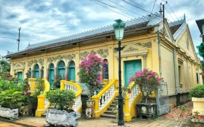 Ảnh Nhà mái ngói An Giang gợi cảm giác ấm áp yên bình khó tả
