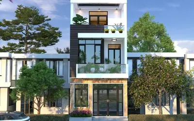 Ngắm nhìn ảnh Nhà ống Cần Thơ đơn giản nhưng đầy tiện nghi