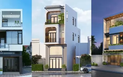 Ảnh Nhà ống hiện đại Nha Trang đẹp hiện đại và tiện nghi