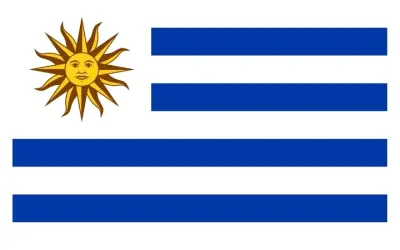 Tìm hiểu về Quốc kỳ Uruguay biểu tượng Mặt Trời đặc trưng