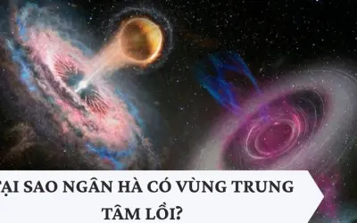 Tại sao Ngân Hà có vùng trung tâm lồi?