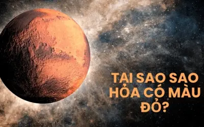 Tại sao sao Hỏa có màu đỏ và điều gì tạo nên sắc đỏ?