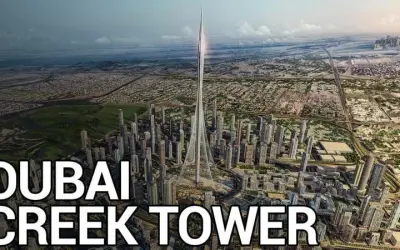 Tháp Dubai Creek Tower biểu tượng kiến trúc Dubai hiện đại