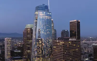 Tòa nhà Wilshire Grand Center biểu tượng kiến trúc LA