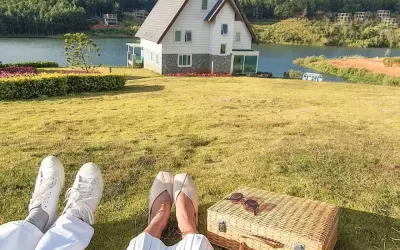 Gợi ý ảnh Villa nghỉ dưỡng Đà Lạt view núi đồi cực thơ mộng