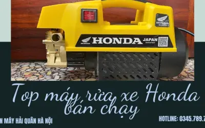 Máy rửa xe gia đình tốt nhất 2025 từ Điện máy hải quân