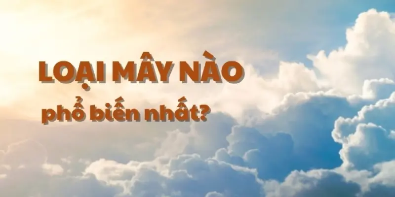 Vì sao mây tích được xem là phổ biến nhất hiện nay?