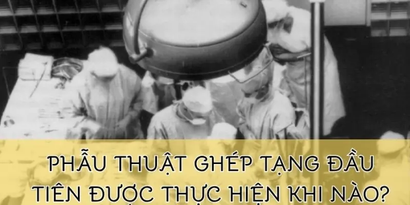 Lịch sử ghép tạng - Ca đầu tiên diễn ra khi nào?