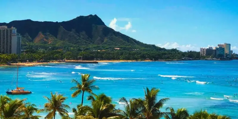 Khám phá mùa hè bãi biển Waikiki Hawaii tuyệt đẹp