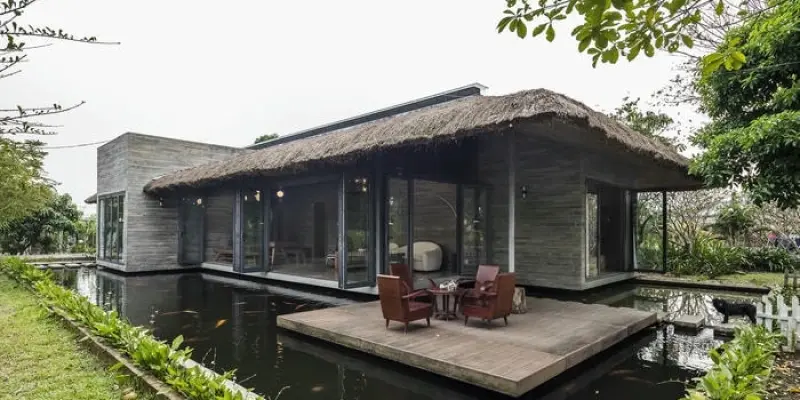Bộ sưu tập ảnh Nhà lá Kiên Giang đẹp mộc mạc gần gũi
