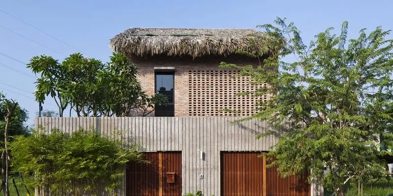 Chiêm ngưỡng ảnh Nhà lá Long An độc đáo giữa thiên nhiên