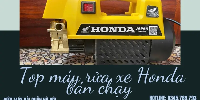 Máy rửa xe gia đình tốt nhất 2025 từ Điện máy hải quân