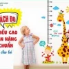 Chiều Cao Cân Nặng Chuẩn Của Bé Trai Theo WHO Năm 2026