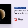 Venus in Transit: Hành trình hiếm hoi của Sao Kim qua Mặt Trời