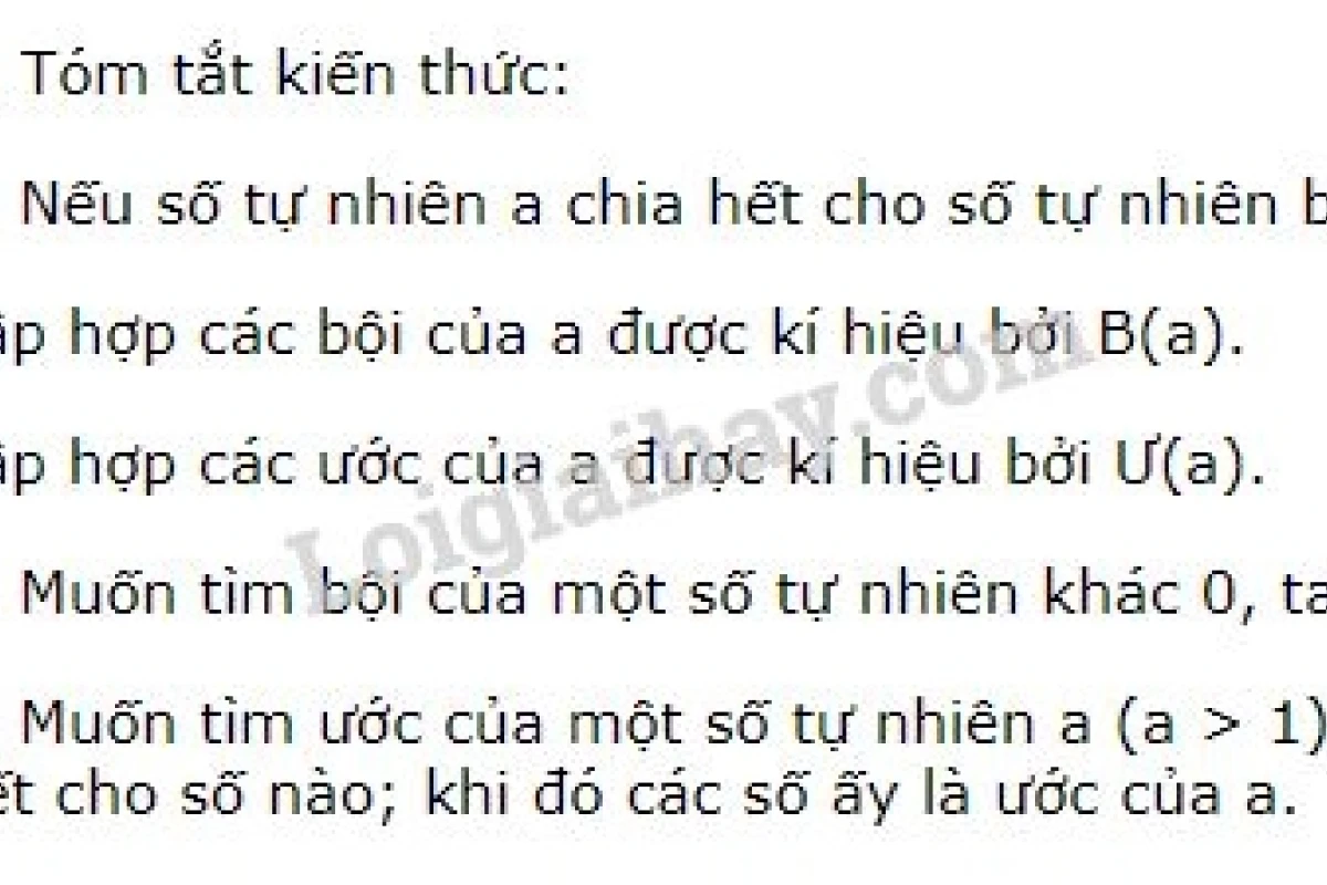 Bội của một số là gì? Khám phá chi tiết các khái niệm liên quan