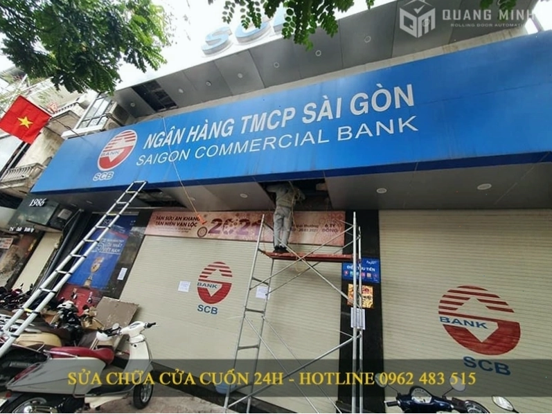 Bảo dưỡng cửa cuốn định kỳ tại quận Tân Bình