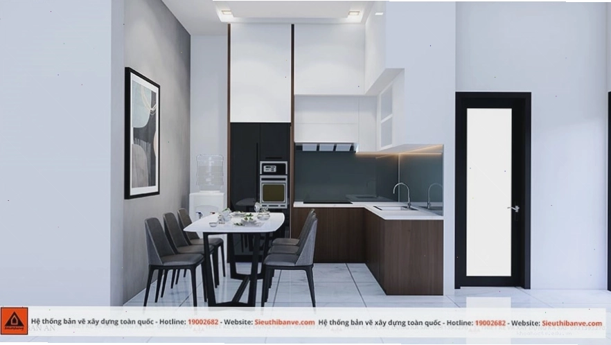 Bố trí nội thất không gian phòng đầy đủ tiện nghi