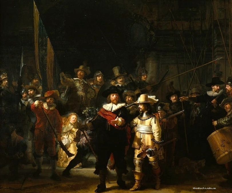 Bức tranh The Night Watch của Rembrandt