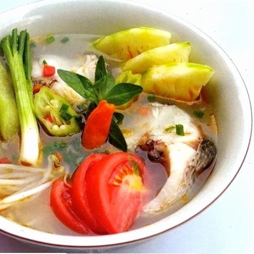 Cá trà sóc nấu canh chua hấp dẫn
