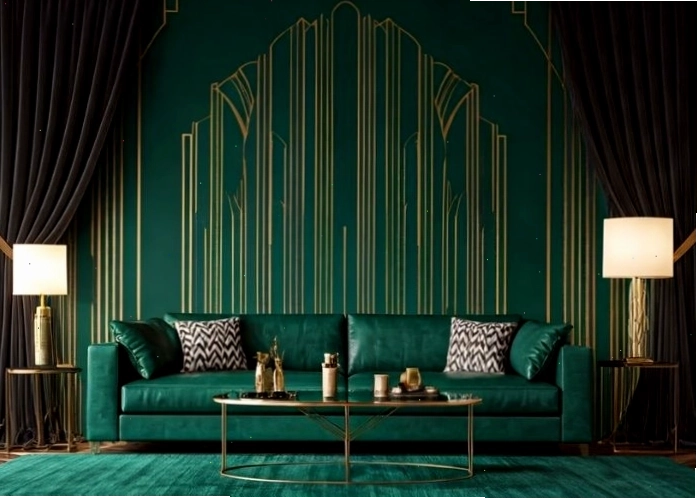 Các họa tiết hình học và hoa văn đặc trưng của phong cách Art Deco