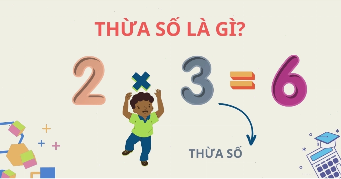 Cách phân tích một số thành các thừa số chung