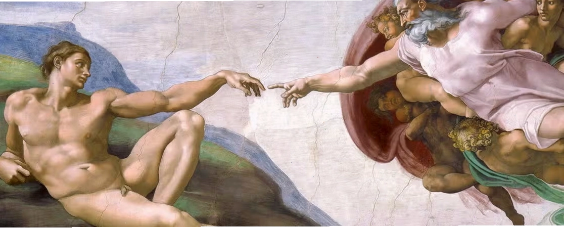 Cận cảnh bức họa The Last Judgment bên trong Sistine Chapel