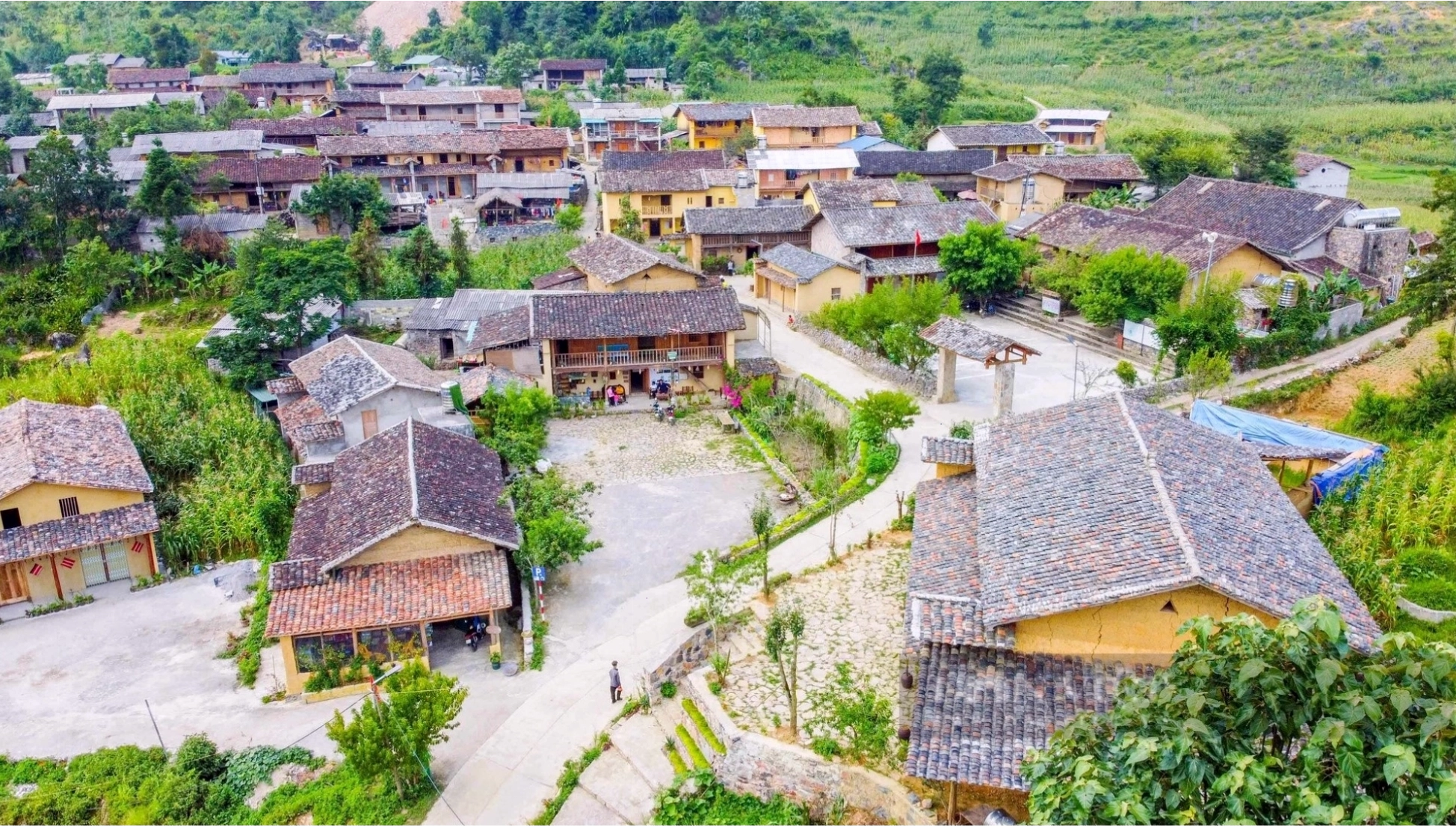 Cảnh đẹp thiên nhiên tại Bản Lô Lô Chải, Hà Giang
