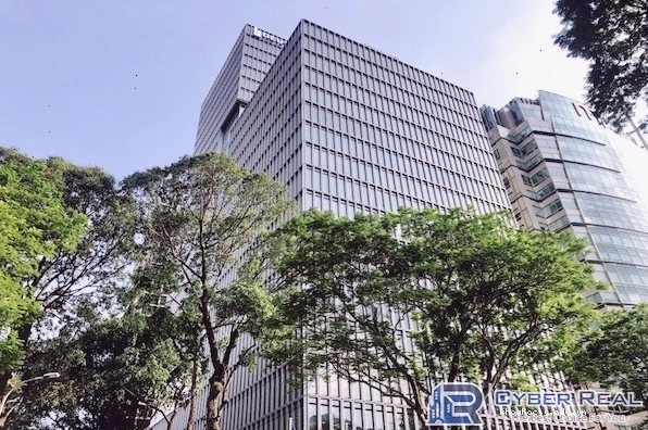 Cảnh quan bên ngoài tòa nhà văn phòng hạng A