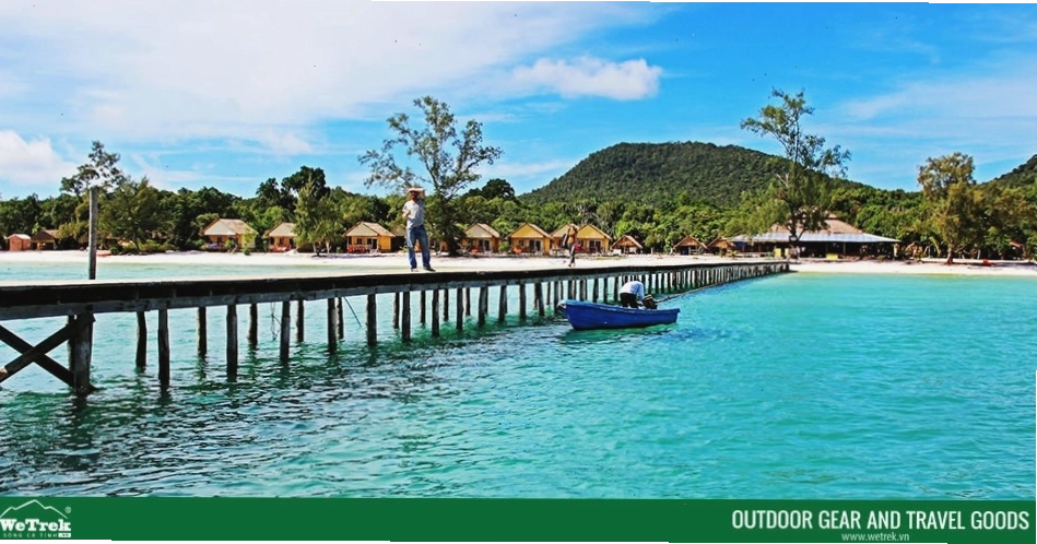 Cảnh quan thơ mộng của Koh Rong Samloem