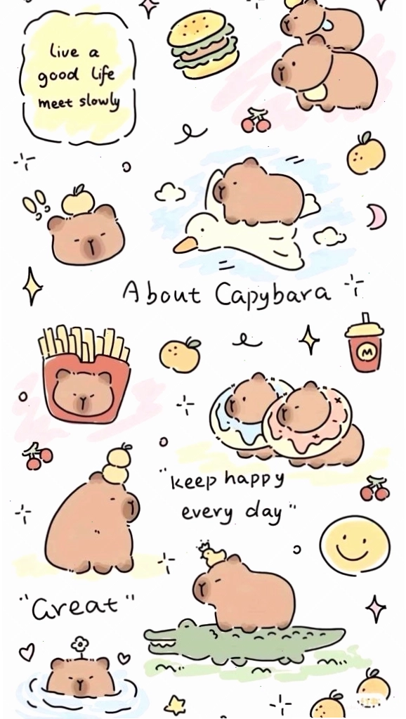 Capybara vui đùa cùng chú chó nhỏ