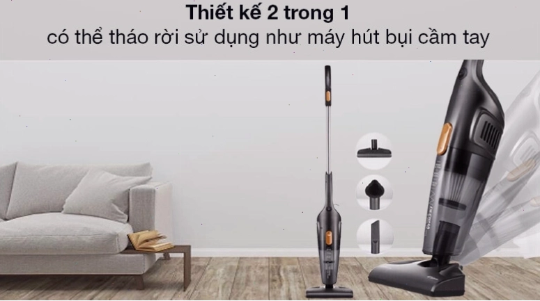 Cấu tạo bộ lọc của máy hút bụi Deerma