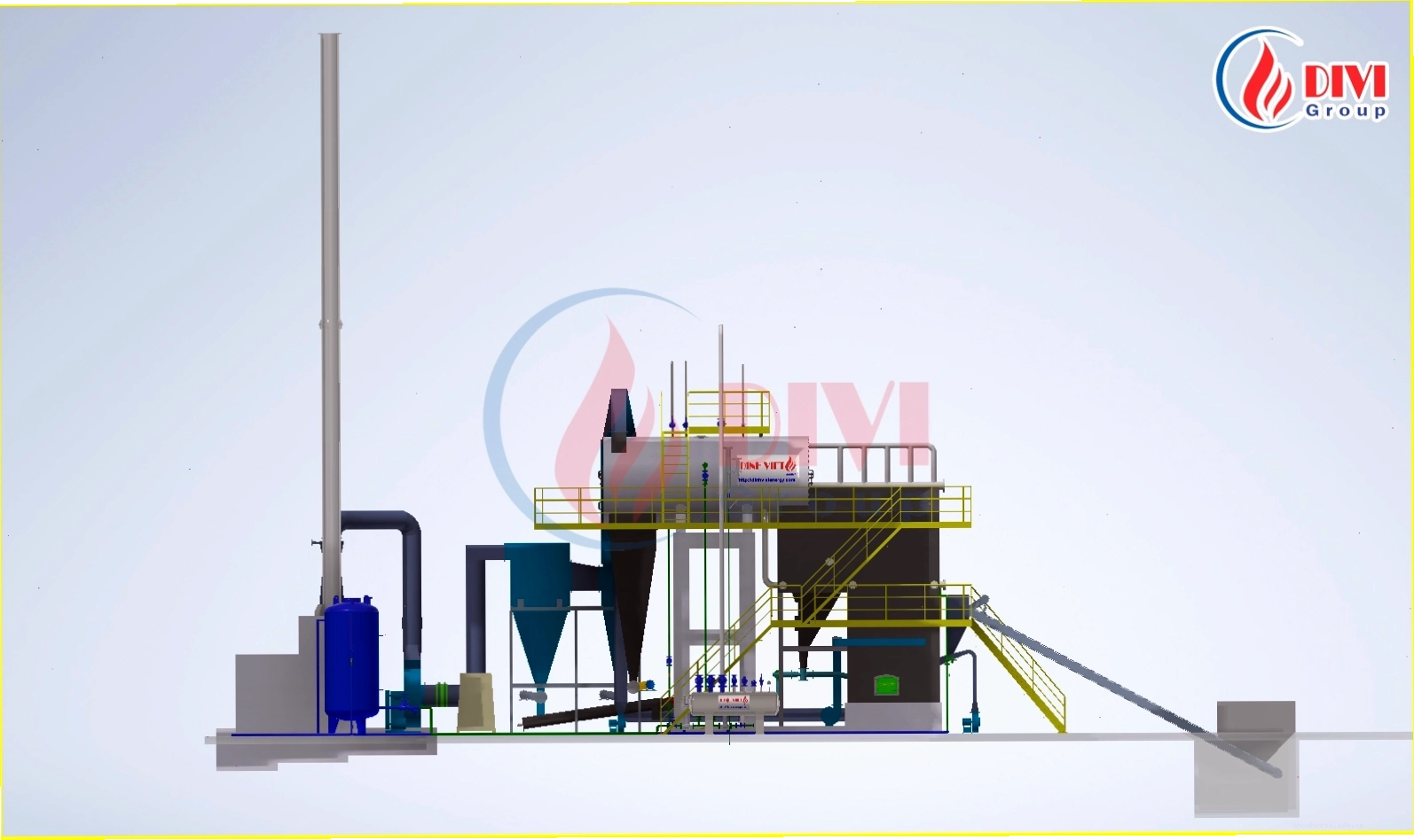 Cấu tạo lò hơi công nghiệp