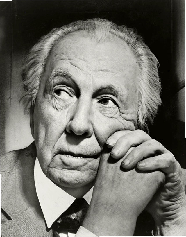 Chân dung của kiến trúc sư Frank Lloyd Wright