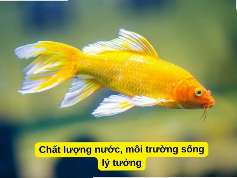 Chất lượng nước và môi trường sống lý tưởng cho cá chép phụng