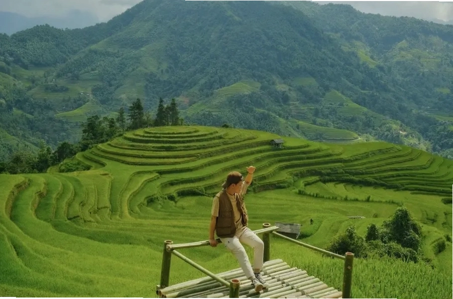 Check-in tại những thửa ruộng bậc thang Hà Giang trải dài