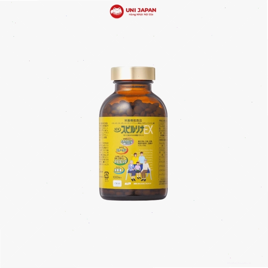 Chi tiết sản phẩm tảo vàng Nhật Bản 1000 viên