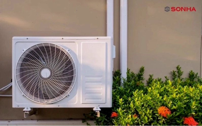 Chọn góc tường vững chắc lắp đặt cục nóng điều hòa
