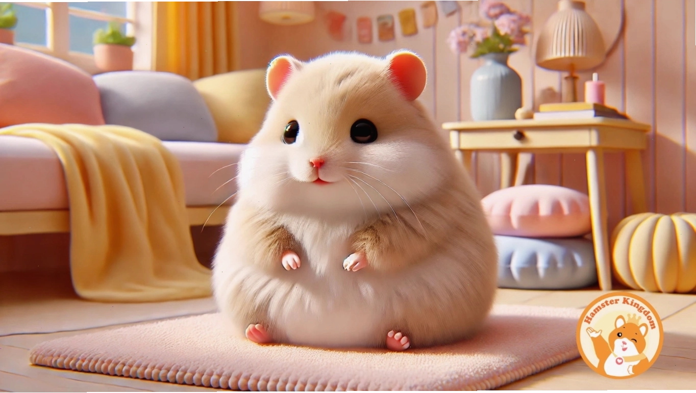 Chuột Hamster Bear với biểu cảm ngộ nghĩnh