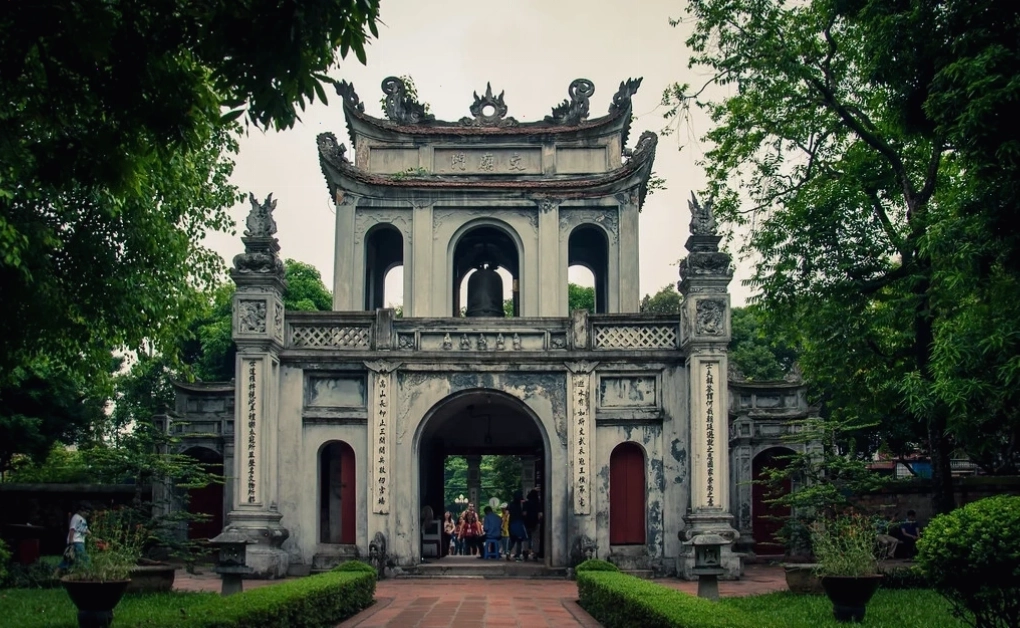 Cổng Văn Miếu Môn tại Văn Miếu Quốc Tử Giám